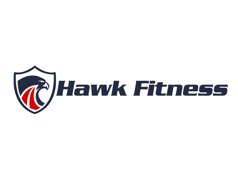 Hawk Fitness logo design by kunejo