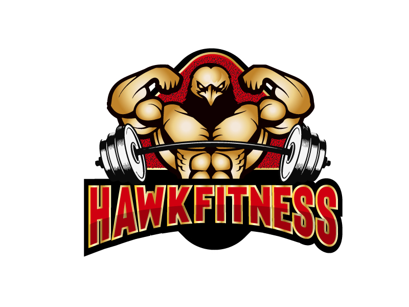 Hawk Fitness logo design by Ridho Illahi
