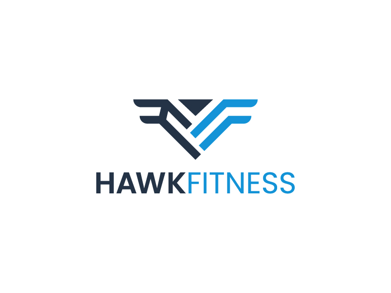 Hawk Fitness logo design by akilis13