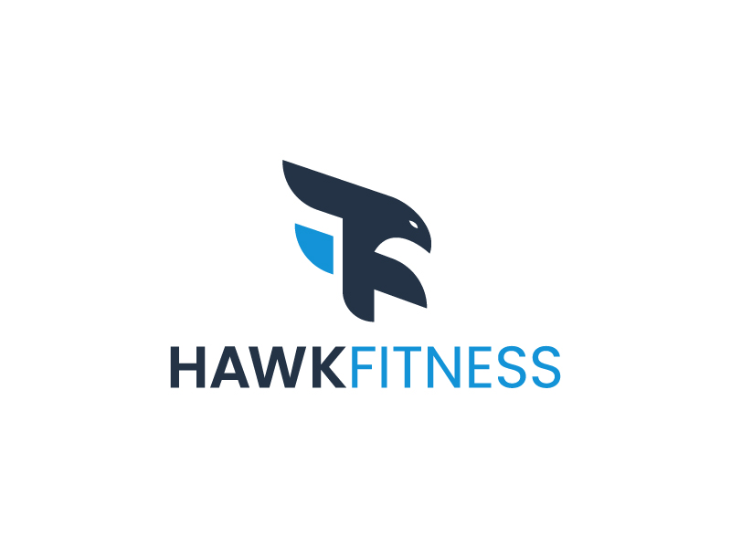 Hawk Fitness logo design by akilis13