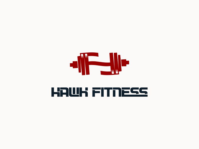 Hawk Fitness logo design by dekbud48