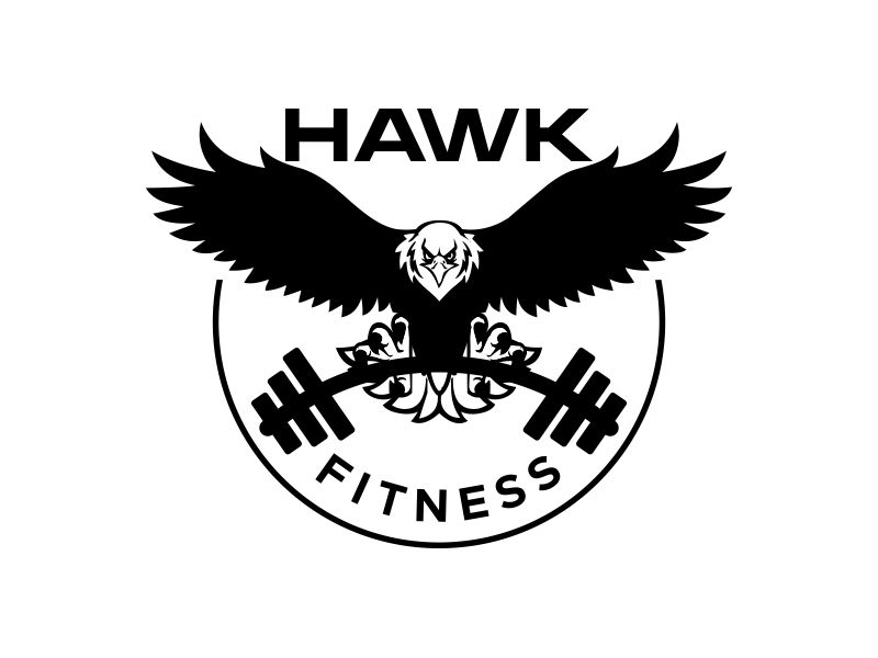 Hawk Fitness logo design by done