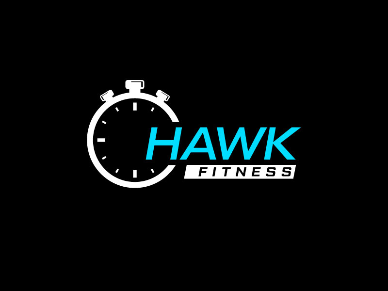 Hawk Fitness logo design by gateout