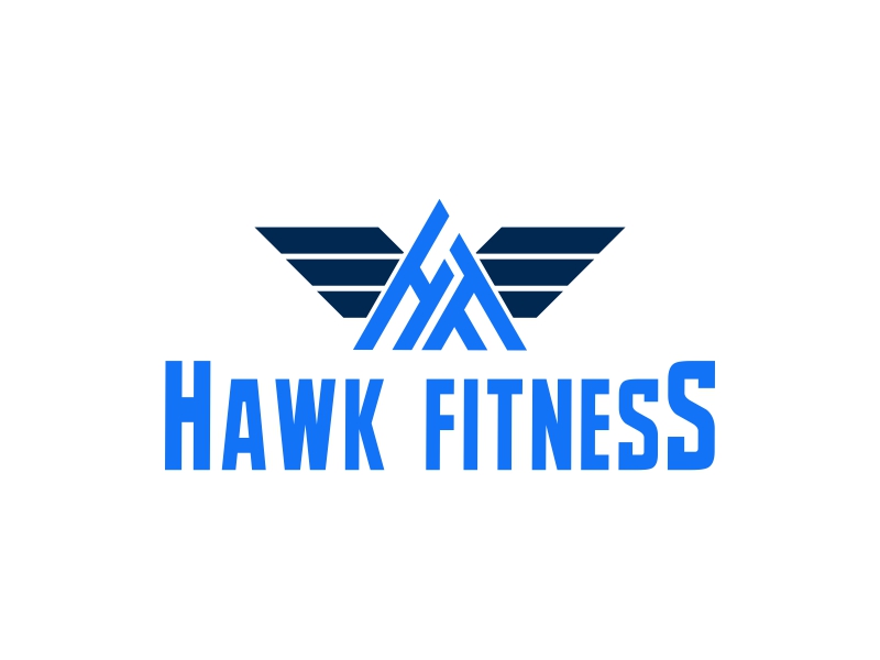 Hawk Fitness logo design by rizuki