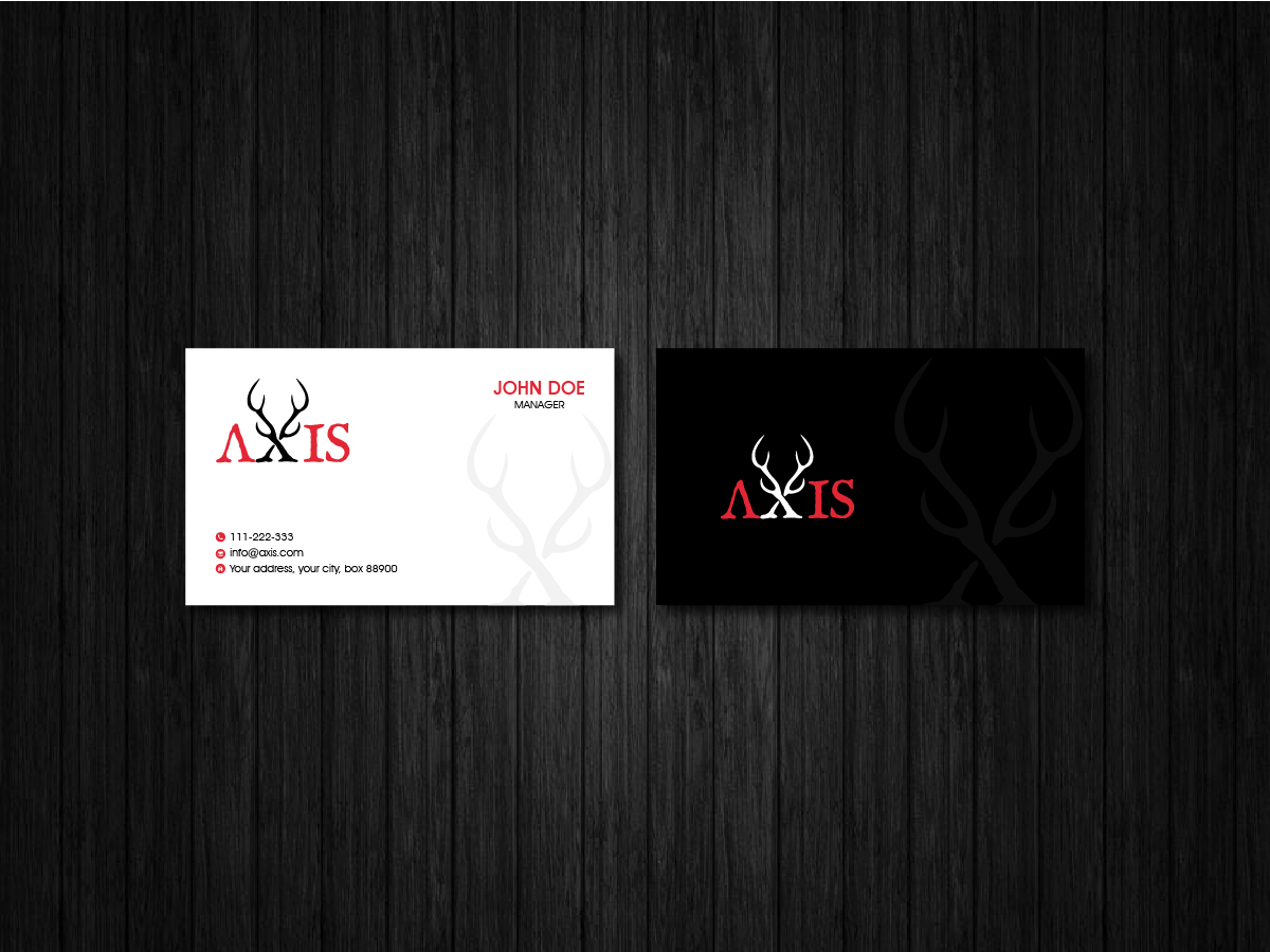 Axis logo design by artbitin