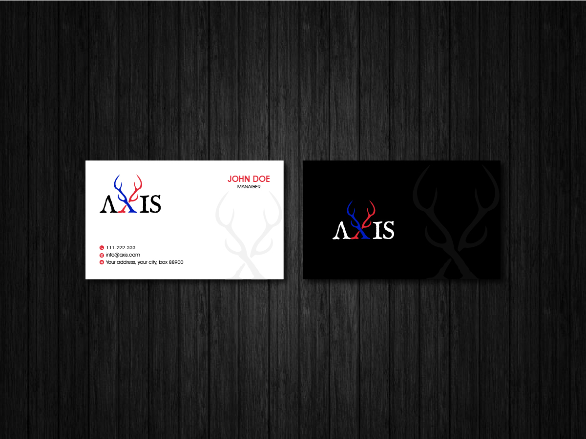Axis logo design by artbitin