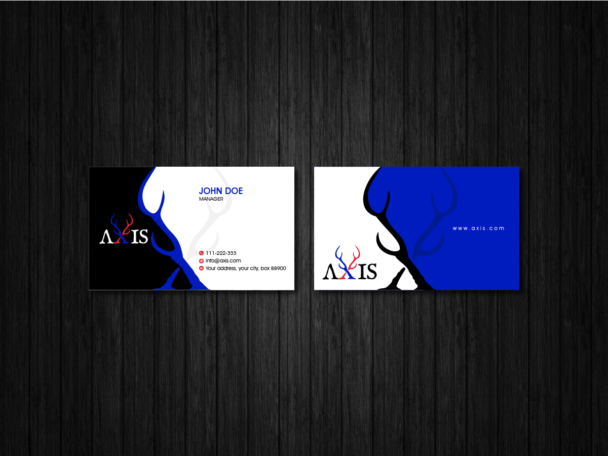Axis logo design by artbitin
