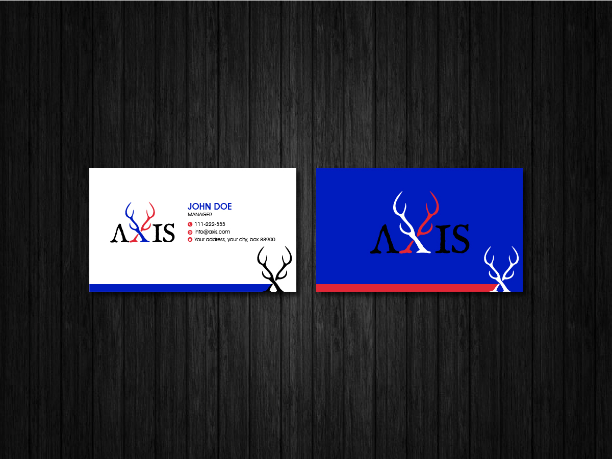 Axis logo design by artbitin