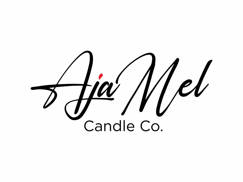 AjaMel Candle Co. logo design by hidro