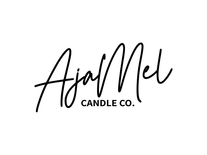 AjaMel Candle Co. logo design by CindyPratiwi