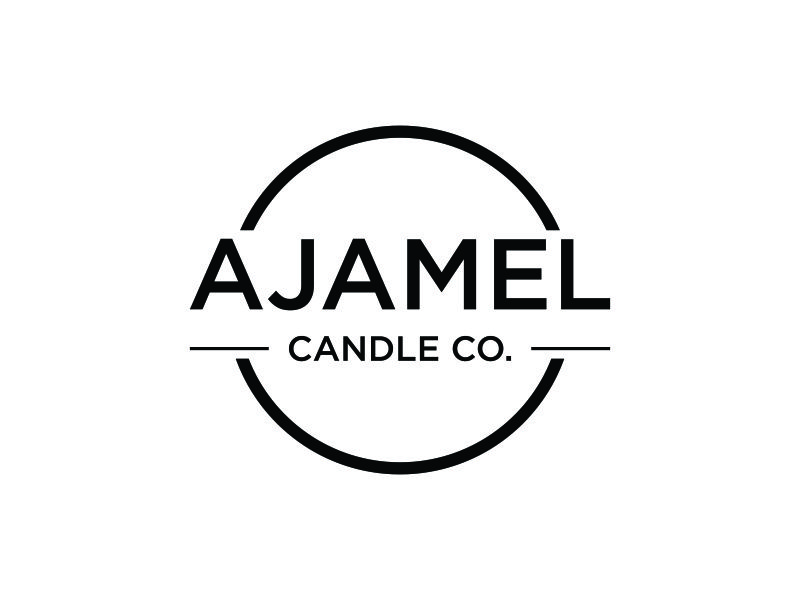 AjaMel Candle Co. logo design by vostre