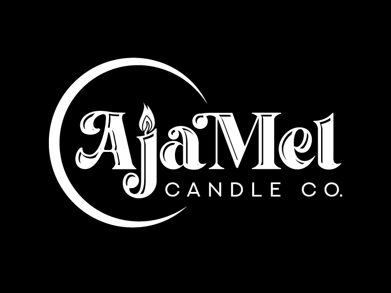 AjaMel Candle Co. logo design by PRN123