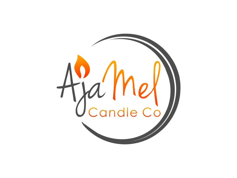 AjaMel Candle Co. logo design by Purwoko21
