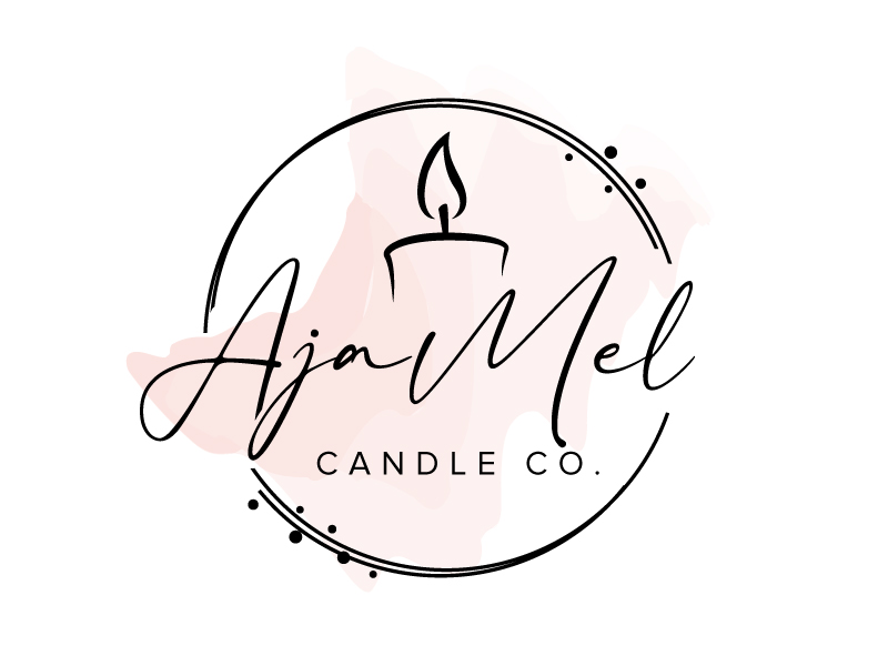 AjaMel Candle Co. logo design by jaize