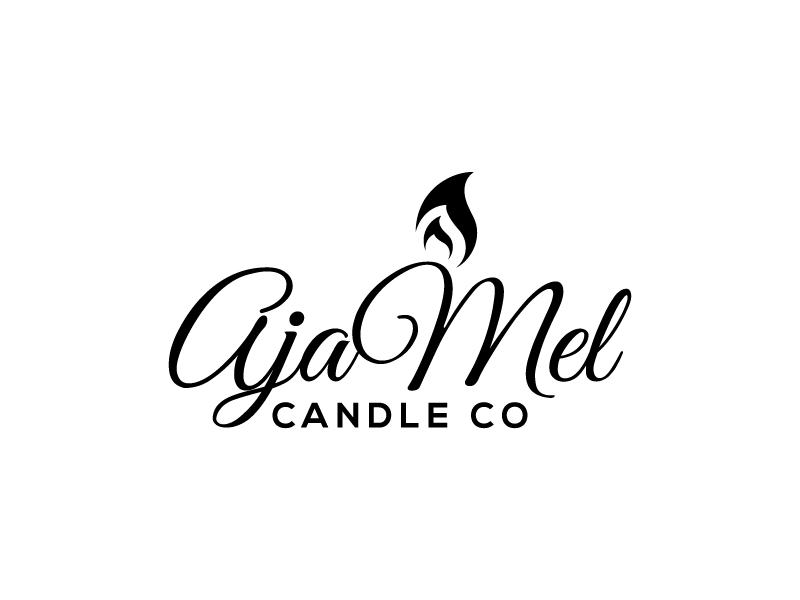 AjaMel Candle Co. logo design by IrvanB