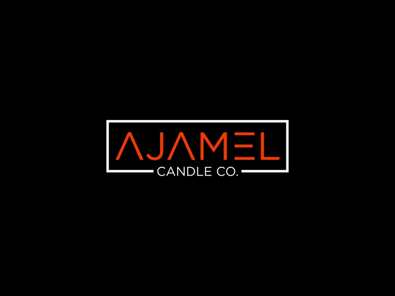 AjaMel Candle Co. logo design by luckyprasetyo