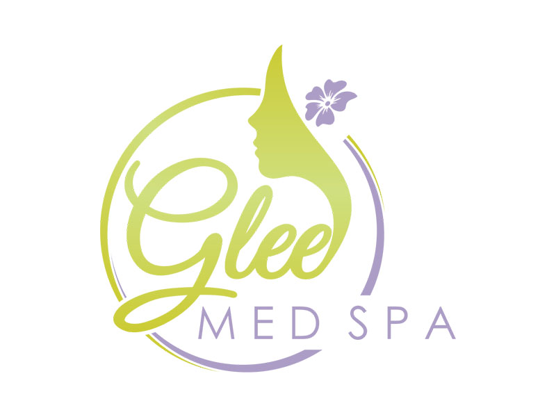 Glee Med spa logo design by zeta