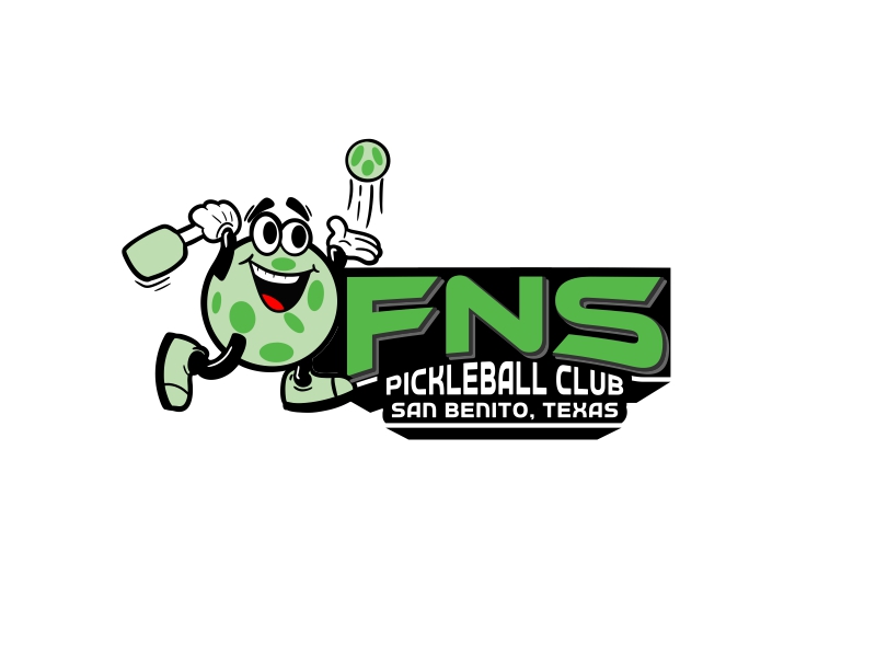 FNS Pickleball Club San Benito, Texas logo design by MRANTASI