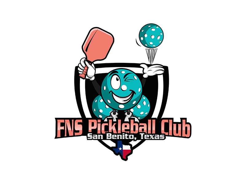 FNS Pickleball Club San Benito, Texas logo design by Yulioart