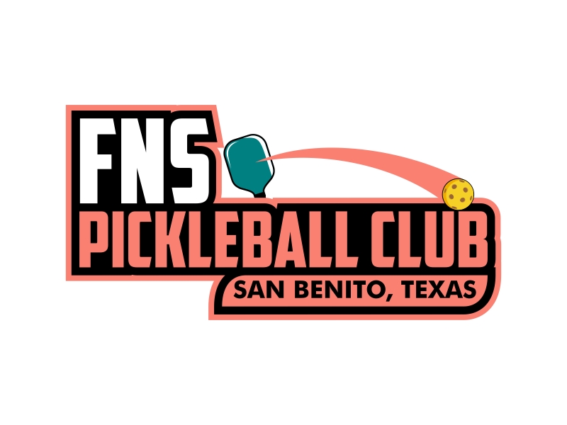 FNS Pickleball Club San Benito, Texas logo design by Kruger