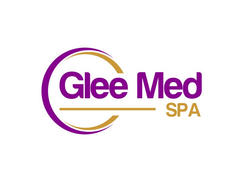 Glee Med spa logo design by done
