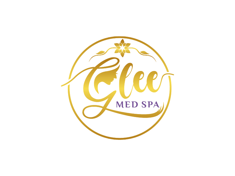 Glee Med spa logo design by Lewung