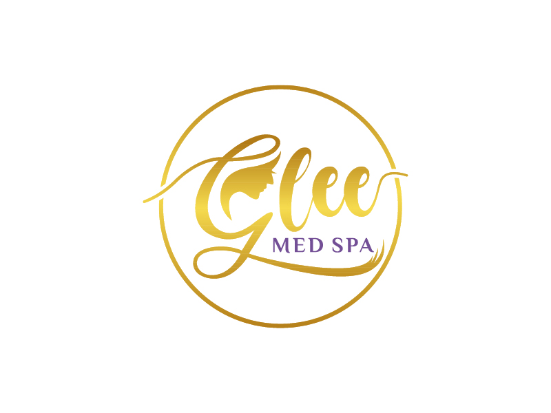 Glee Med spa logo design by Lewung
