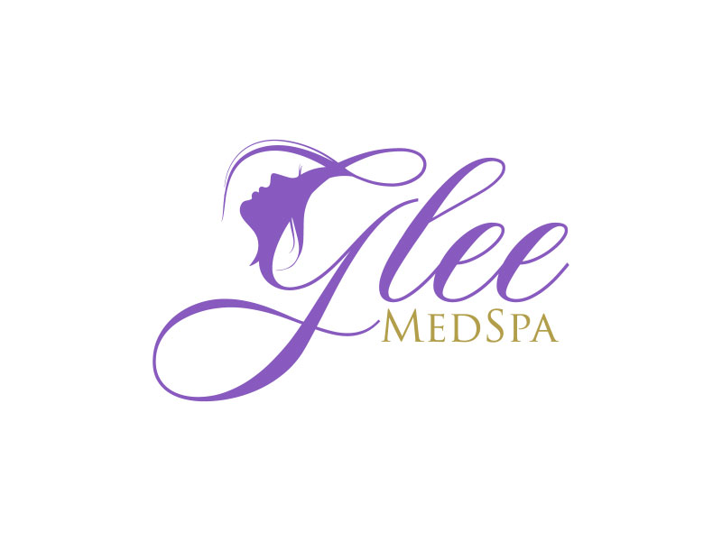 Glee Med spa logo design by TMaulanaAssa