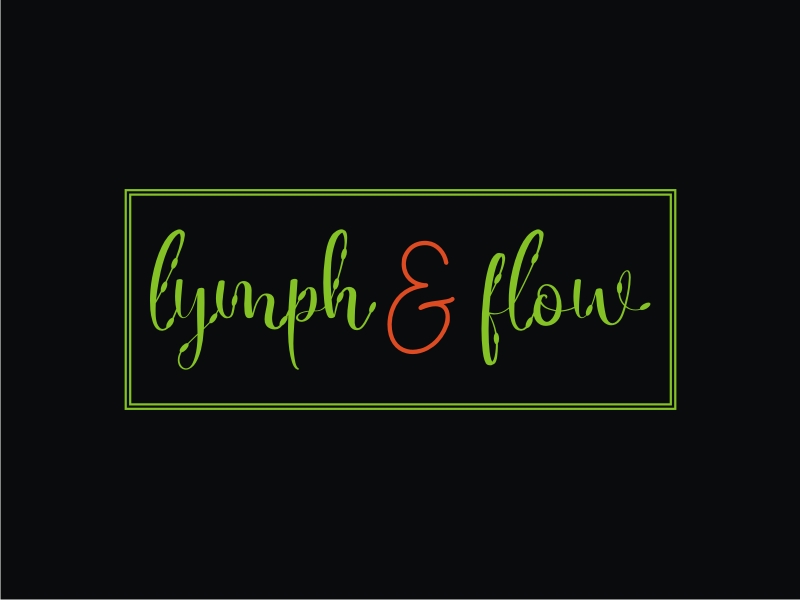 Lymph & Flow logo design by lintinganarto