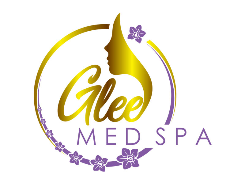 Glee Med spa logo design by zeta