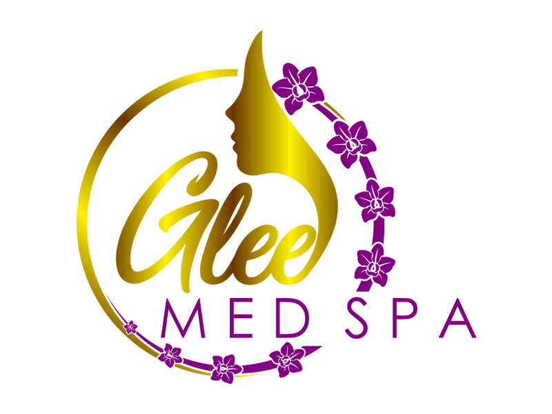 Glee Med spa logo design by zeta