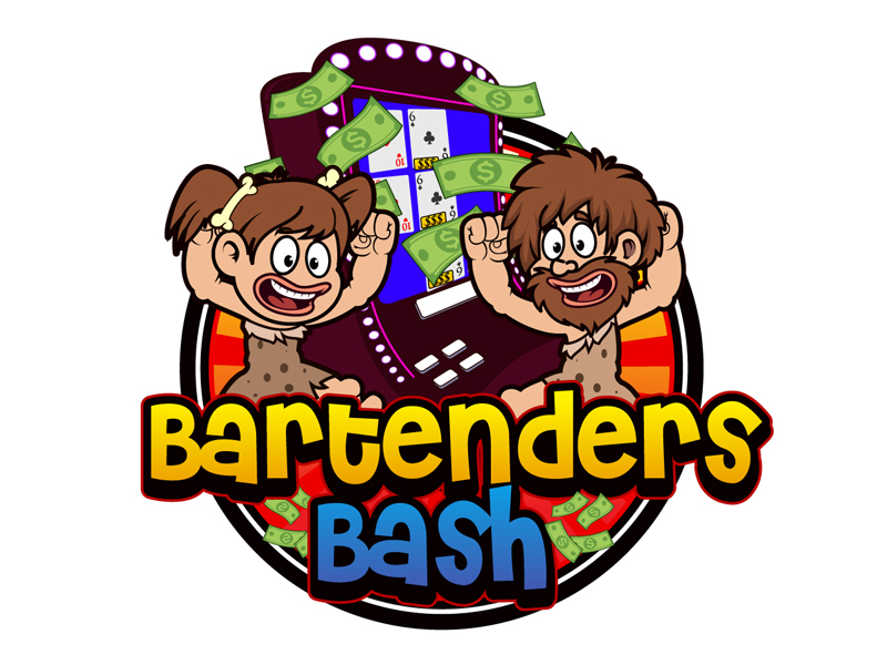 Bartenders Bash logo design by DreamLogoDesign