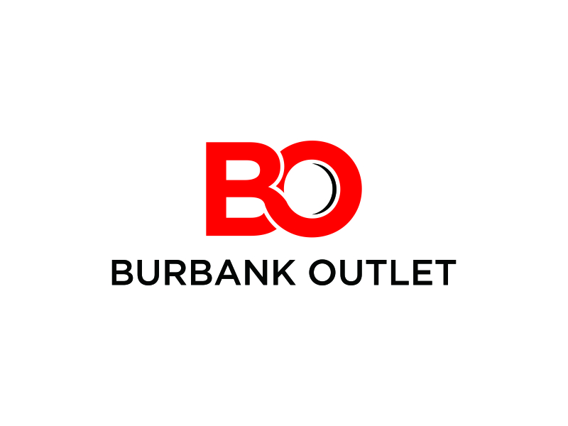 Burbank Outlet logo design by bomie