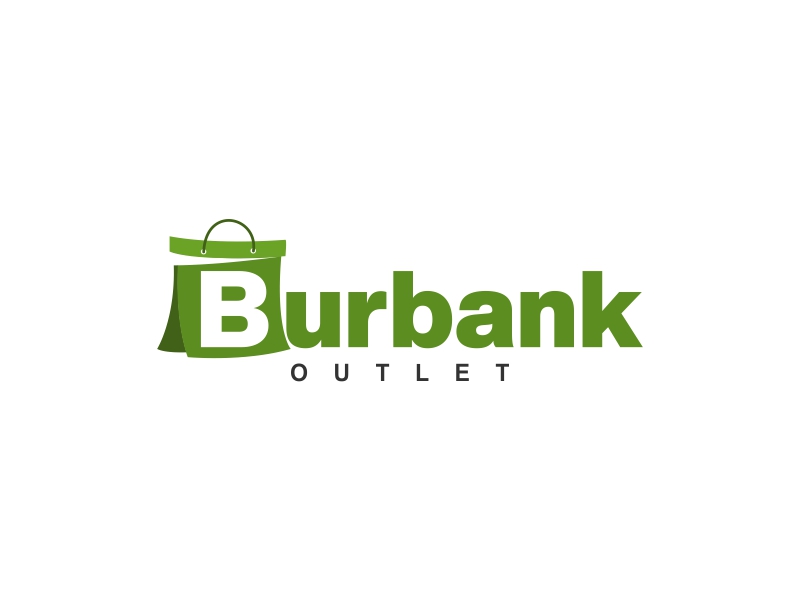 Burbank Outlet logo design by BlessedGraphic