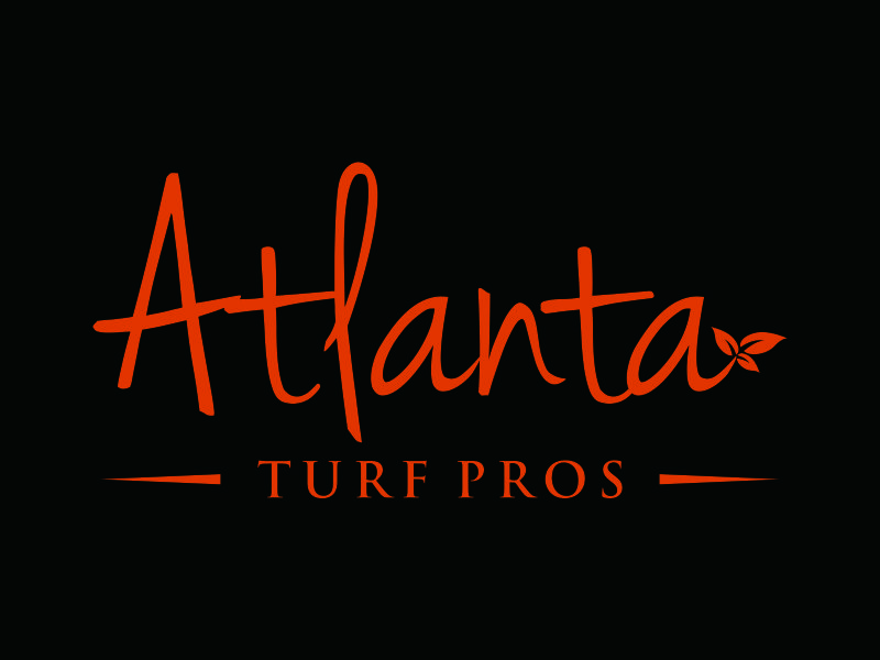 Atlanta Turf Pros logo design by ozenkgraphic