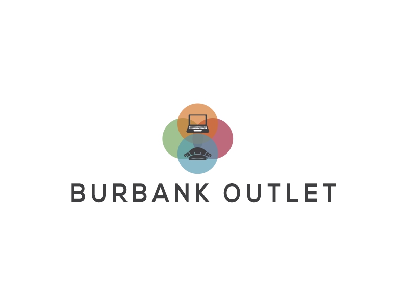 Burbank Outlet logo design by xevair god