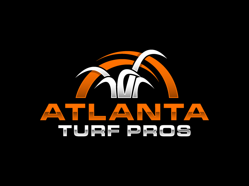Atlanta Turf Pros logo design by mewlana