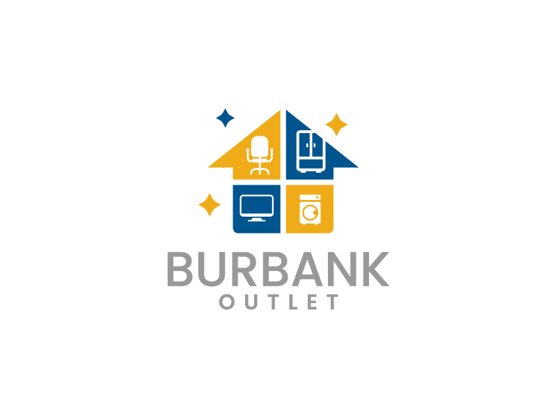 Burbank Outlet logo design by gateout
