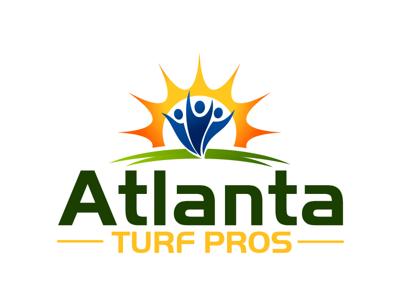 Atlanta Turf Pros logo design by Dawnxisoul393