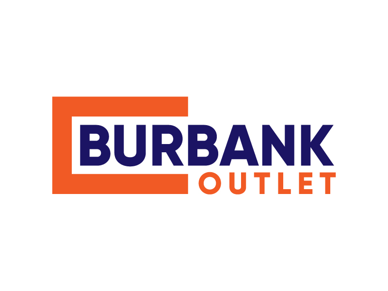 Burbank Outlet logo design by denfransko