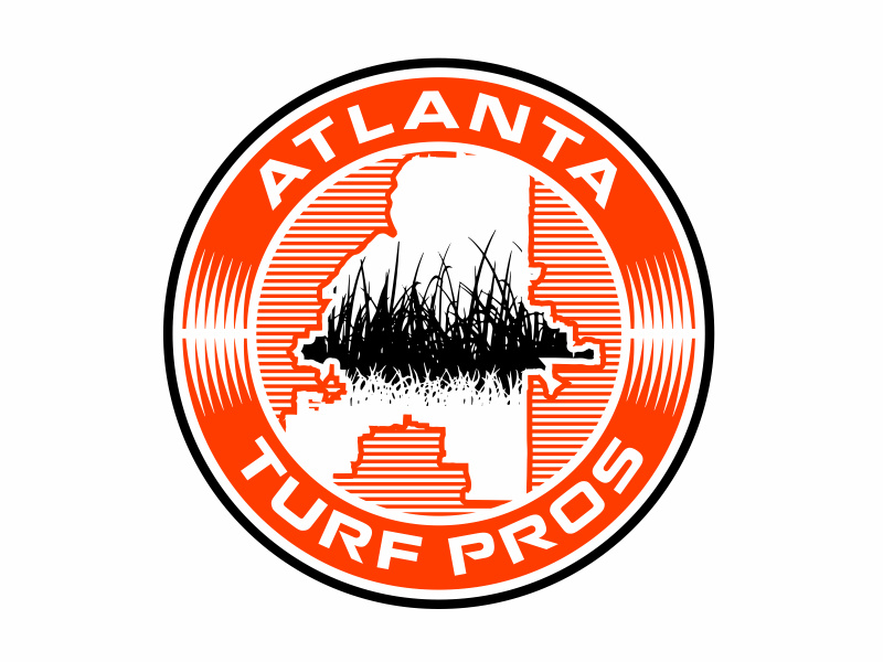 Atlanta Turf Pros logo design by aura