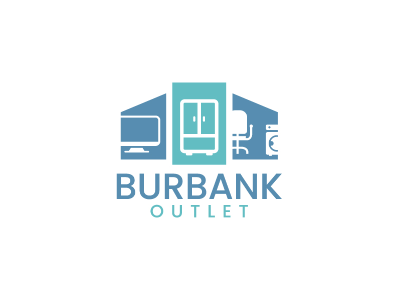 Burbank Outlet logo design by gateout