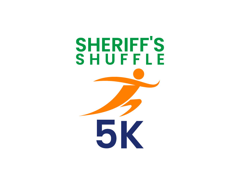 Sheriff's Shuffle 5K logo design by aryamaity