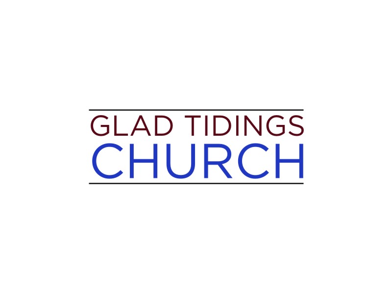Glad Tidings Church logo design by Diancox