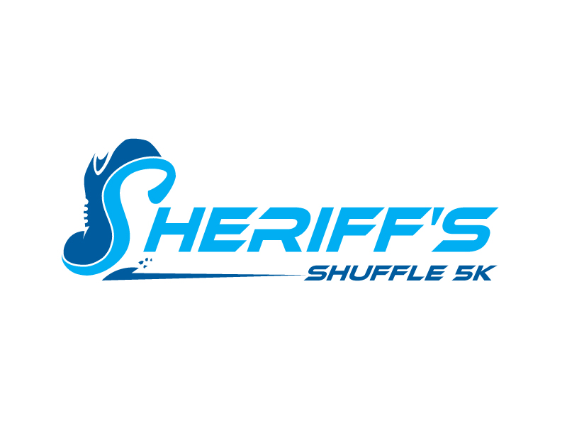 Sheriff's Shuffle 5K logo design by Koushik