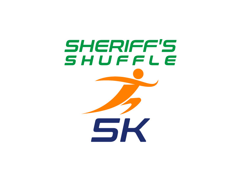 Sheriff's Shuffle 5K logo design by aryamaity