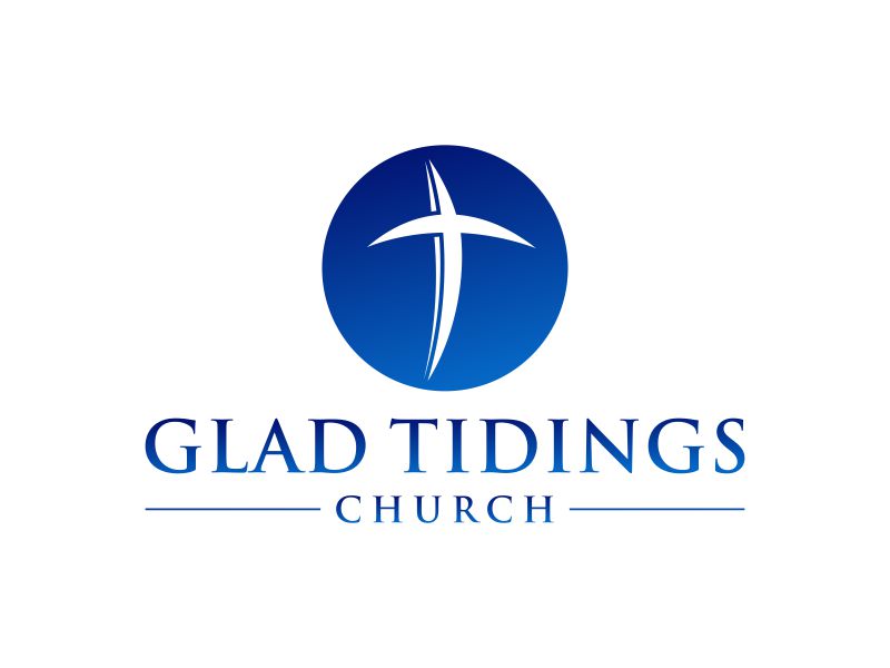 Glad Tidings Church logo design by Galfine