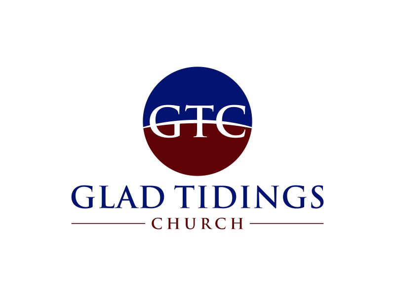 Glad Tidings Church logo design by Galfine