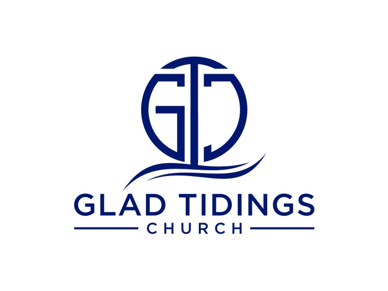 Glad Tidings Church logo design by Artomoro