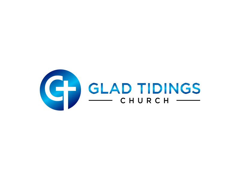 Glad Tidings Church logo design by oke2angconcept